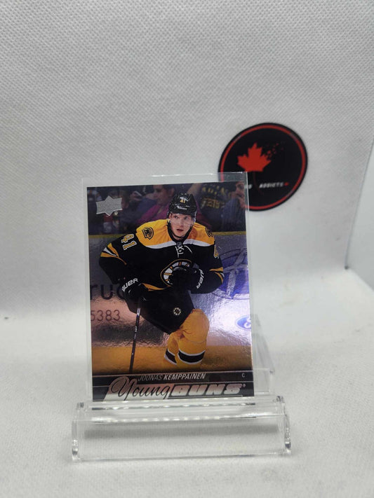 2015-16 Upper Deck Young Guns Silver Foil Board Joonas Kemppainen #243 Rookie RC