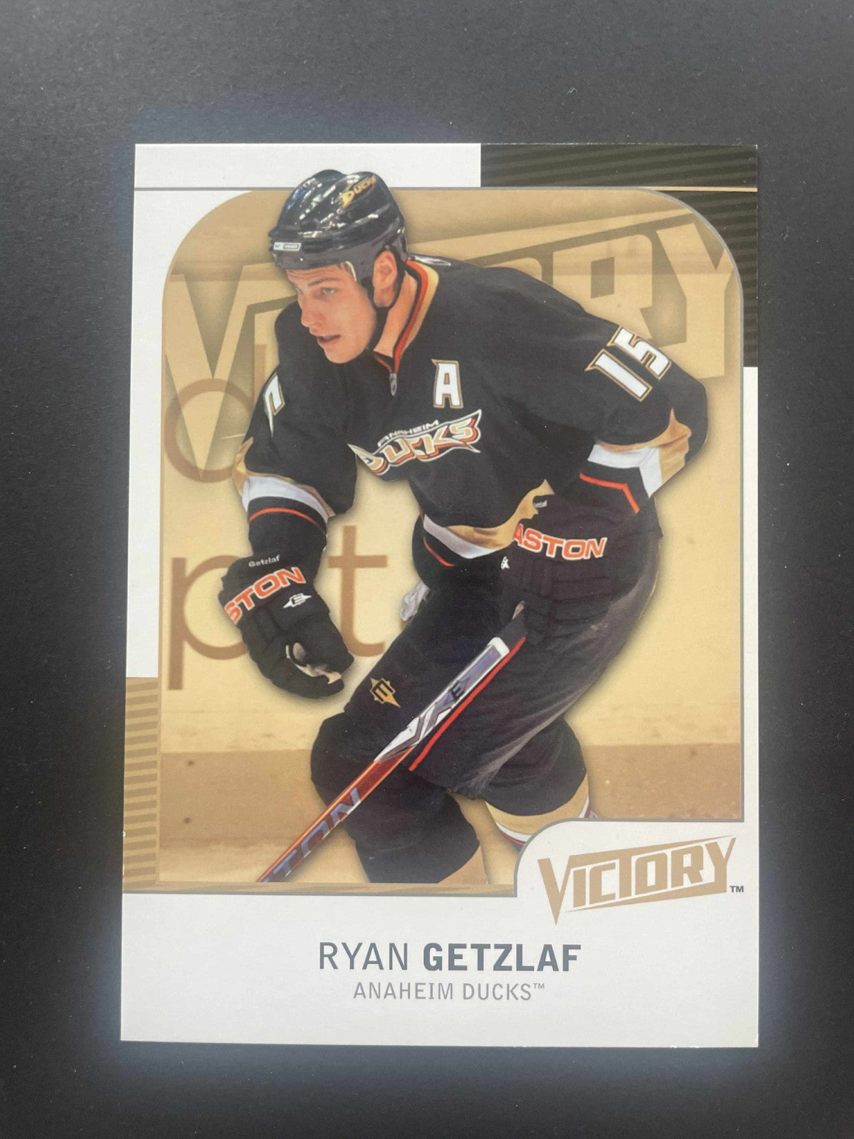 2009-10 Upper Deck Victory Hockey Oversized Jumbo Ryan Getzlaf #OS1 REF I