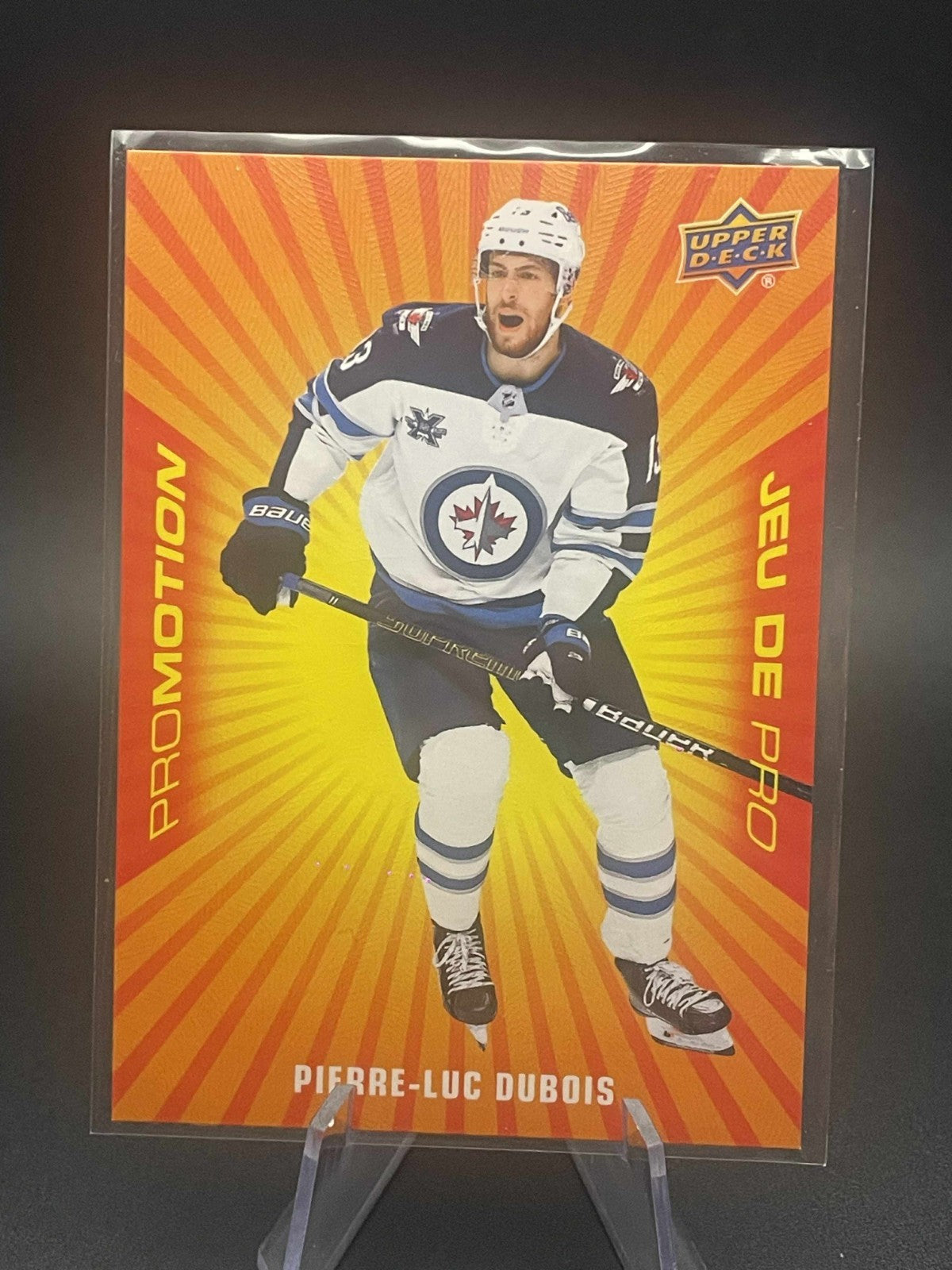 2021-22 UD Tim Hortons PIERRE-LUC DUBOIS PROMOTION Insert #PP-13