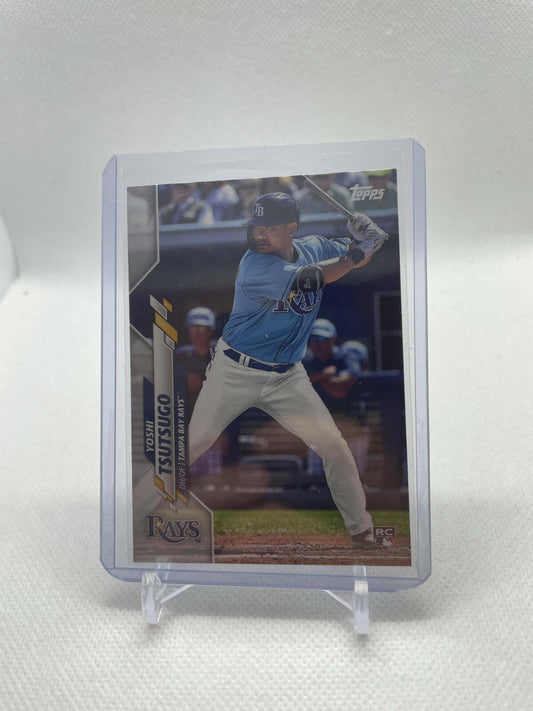 2020 Topps Update Series Baseball Yoshi Tsutsugo Rookie Card