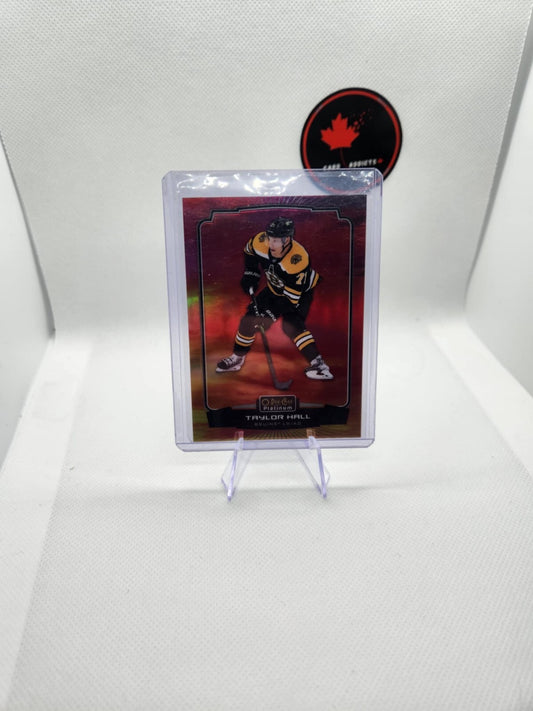 2022-23 UD OPC Platinum Sunset 43 Taylor Hall, Boston Bruins