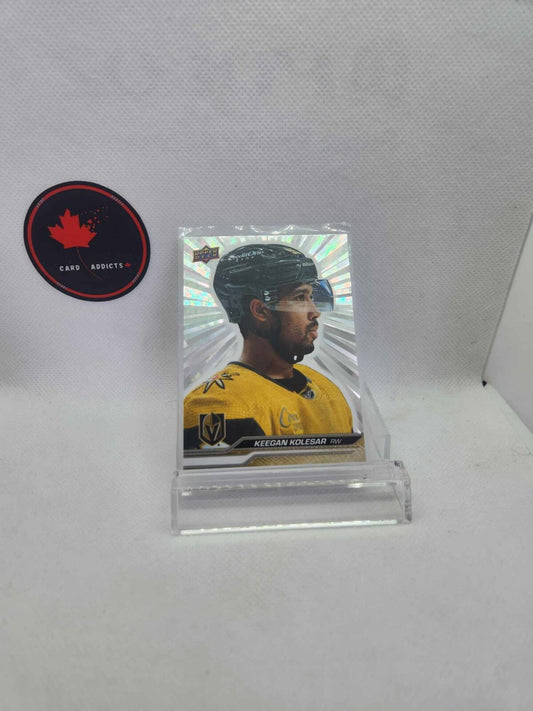2023-24 Upper Deck Serie 1 Keegan Kolesar Silver OutBurst