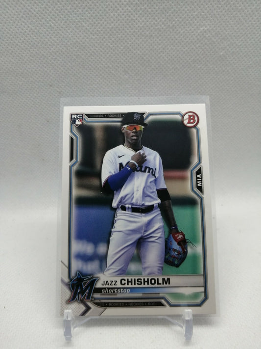 2021 Bowman Jazz Chisholm Rookie #71 Miami Marlins