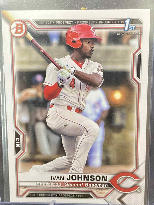 Ivan Johnson 2021 Bowman Prospects 1st Bowman