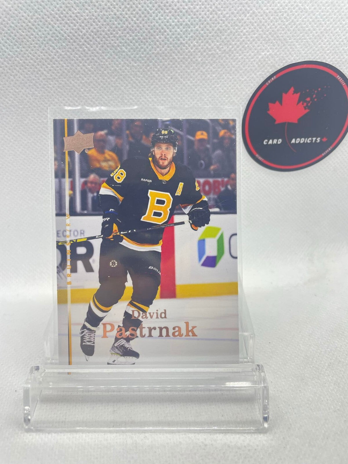2022-23 UD Extended Series 2007-08 UD Retro David Pastrnak