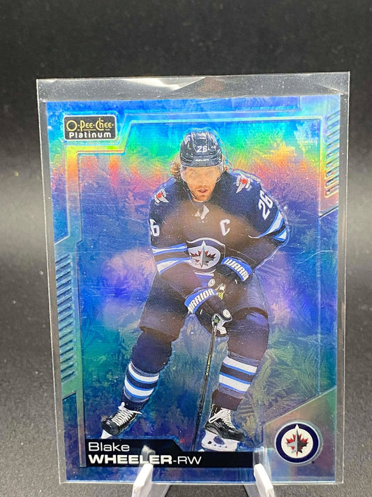 2020-21 O Pee Chee Platinum Hockey Arctic Freeze Blake Wheeler 80 Winnipeg /99