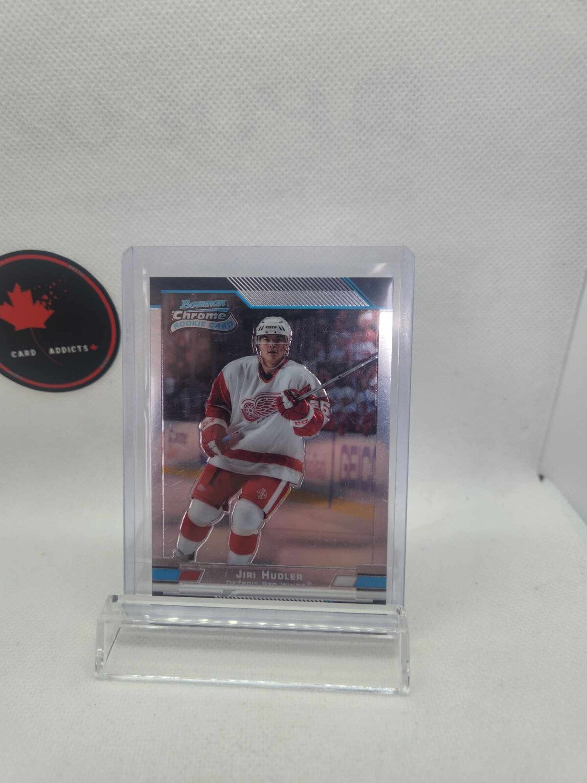 2003-04 BOWMAN CHROME ROOKIE # 114 JIRI HUDLER RC