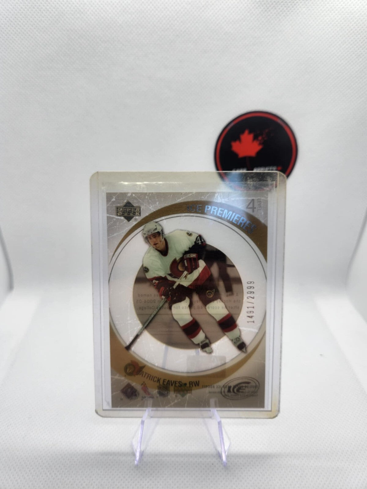 2005-06 UPPER DECK ICE-ICE PREMIERES-LVL/2999-PATRICK EAVES-OTTAWA SENATORS