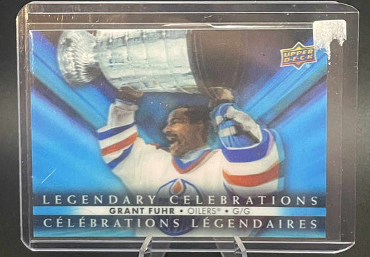 2023-24 UD Tim Hortons Legendary Celebrations Grant Fuhr LC-2 2 Available