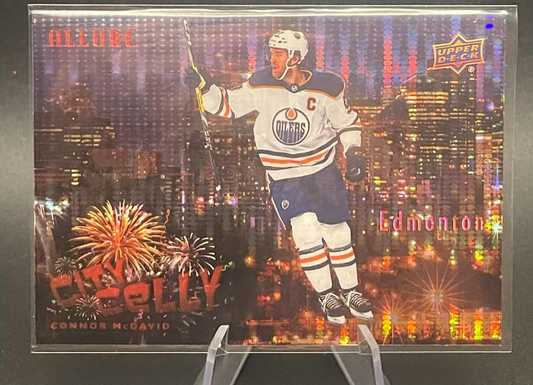 2020-21 Upper Deck Allure City Celly Connor McDavid #CC-1