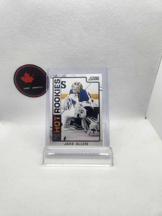 Jake Allen Rookie RC 2012-2013 Score Hockey Hot Rookies #544
