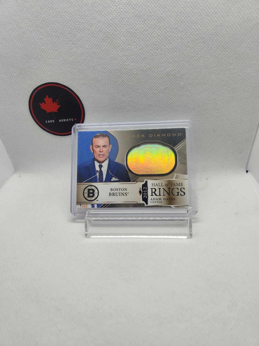 2018-19 Black Diamond Hall of Fame Rings #HRAO Adam Oates Boston Bruins