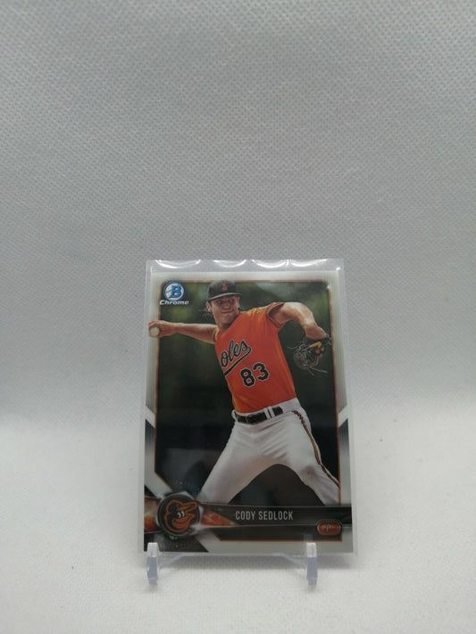 2018 Bowman Chrome Prospects Cody Sedlock #BCP211
