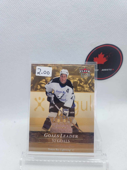 2007-08 Ultra Season Crowns #SC6 Vincent Lecavalier TAMPA BAY LIGHTNING