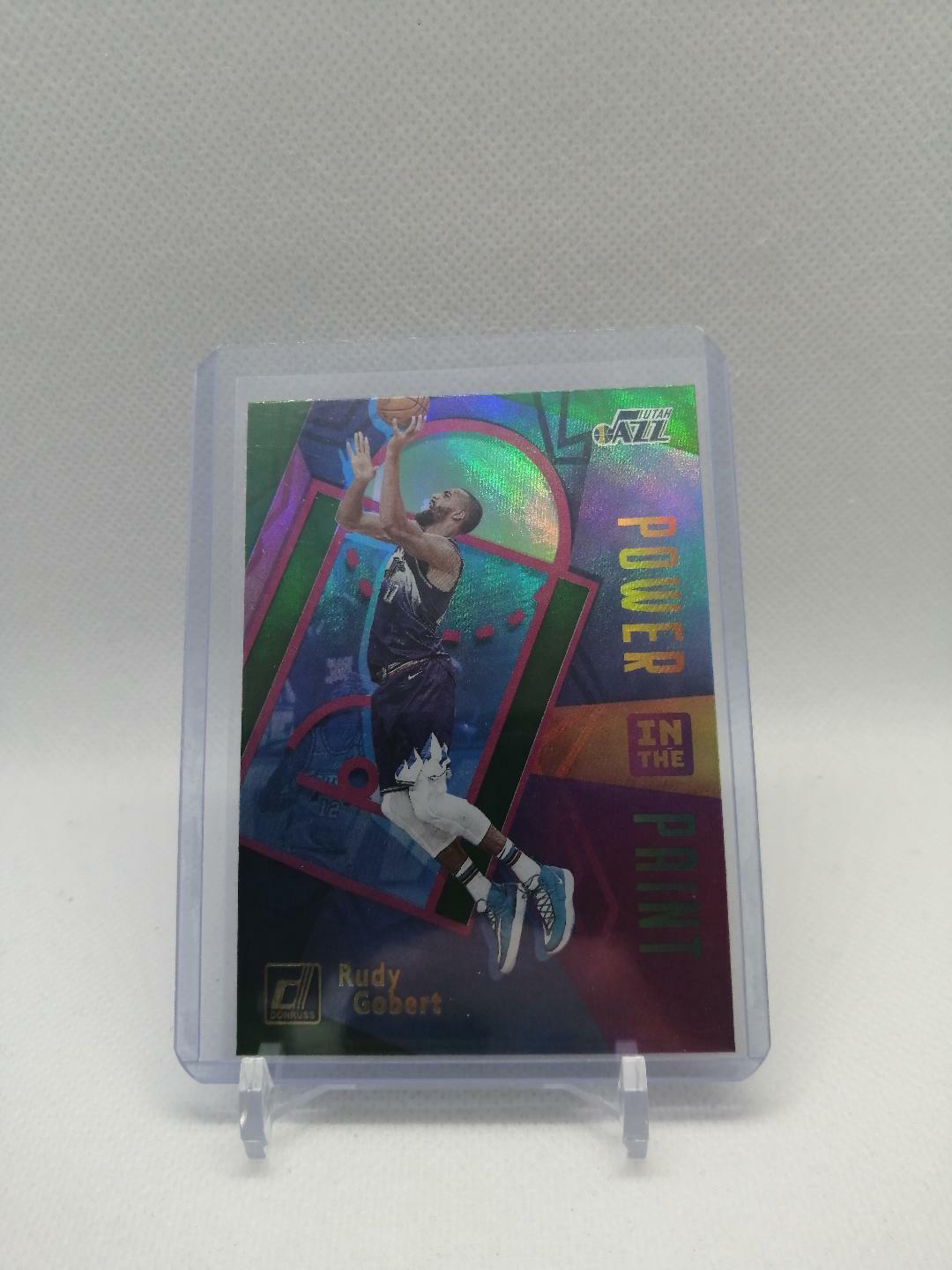 2020-21 Panini Donruss Power in the Paint HOLO Rudy Gobert #1