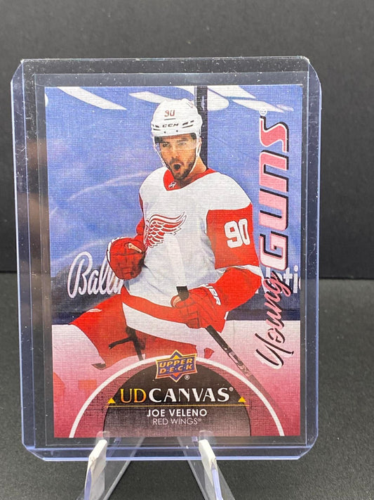 2021-22 Upper Deck Series 2 Young Guns Canvas Joe Veleno Card# C212