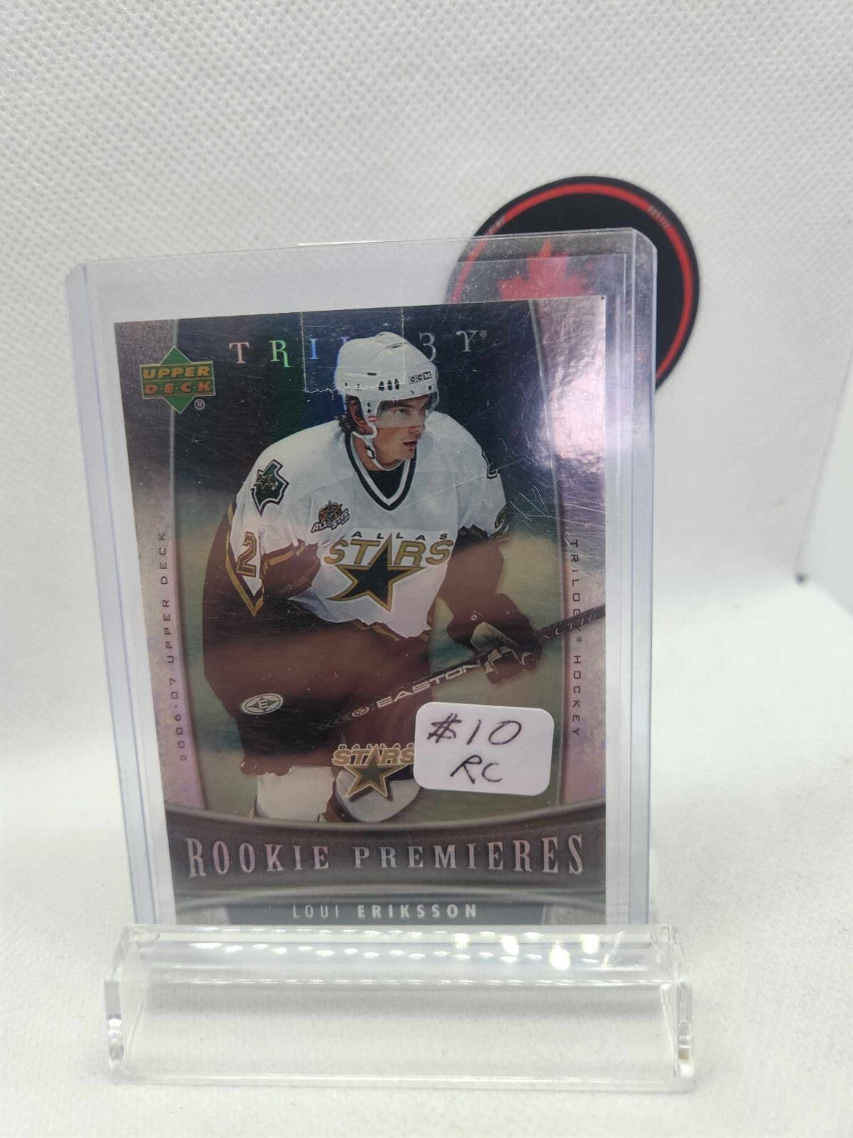 2006-07 TRILOGY ROOKIE PREMIERES #111 LOUI ERIKSSON /999