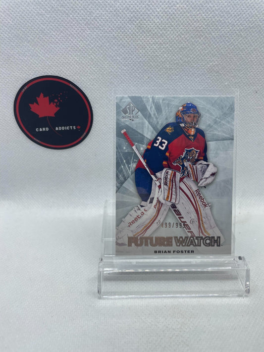 2011-12 SP Authentic Future Watch #195 Brian Foster RC /999