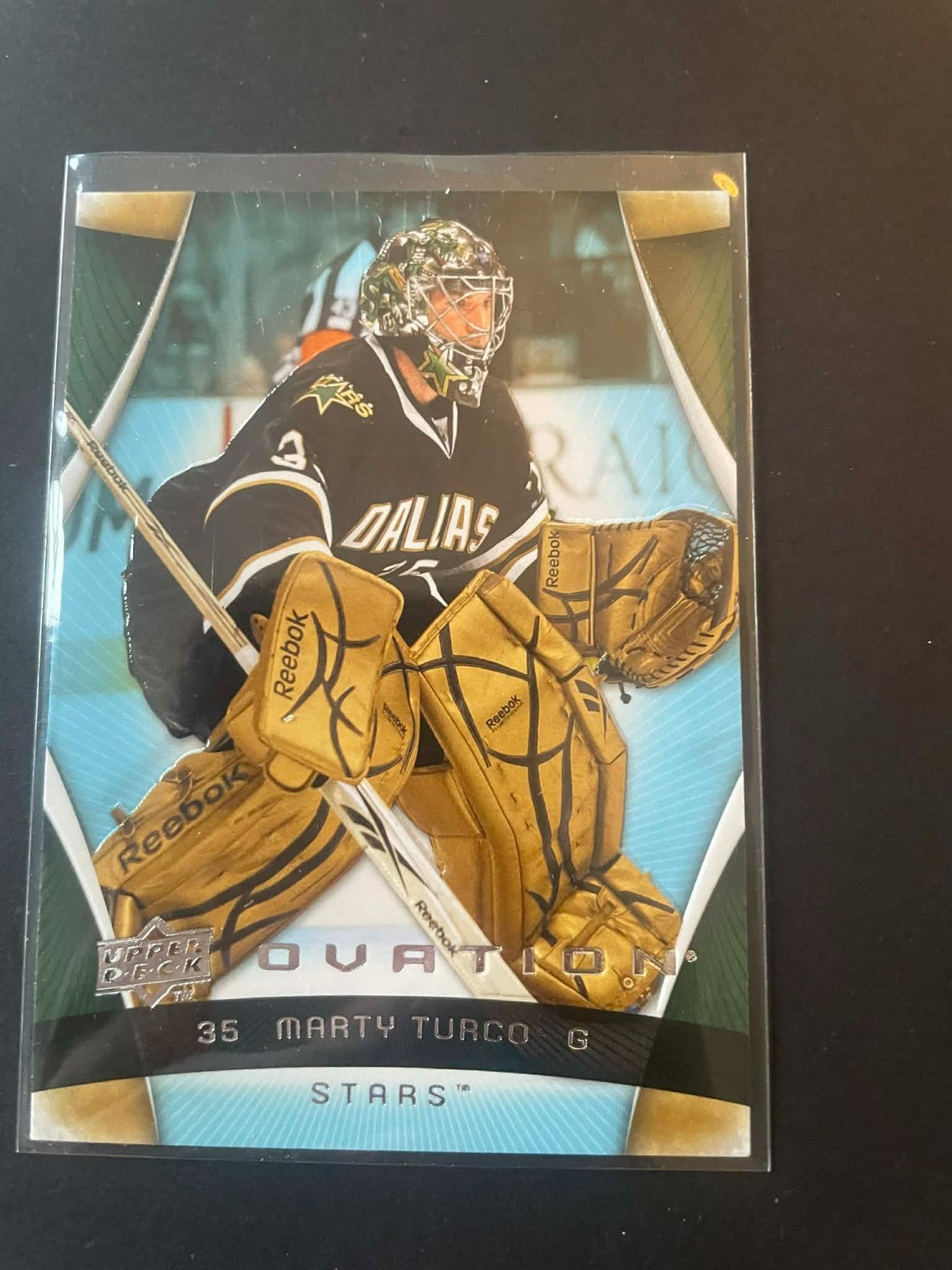 2009-10 Upper Deck Ovation Hockey 44 Marty Turco REF I