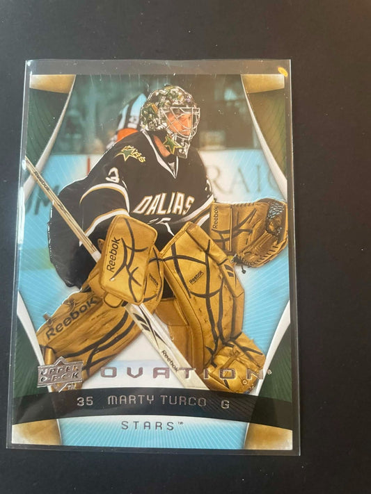 2009-10 Upper Deck Ovation Hockey 44 Marty Turco REF I