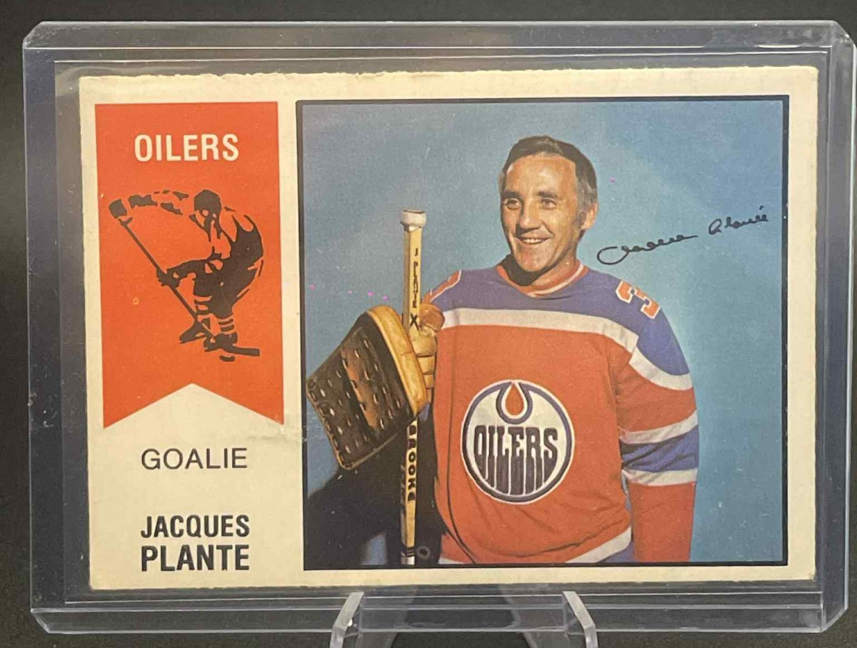1974-75 O-Pee-Chee WHA JACQUES PLANTE SEE PIC REF I