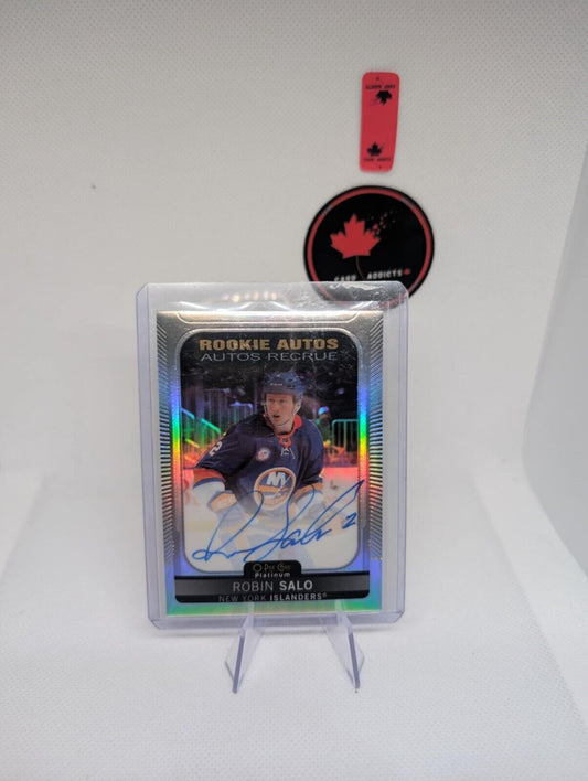 Robin Salo Rookie Autos Rainbow - 2021/22 O-Pee-Chee Platinum