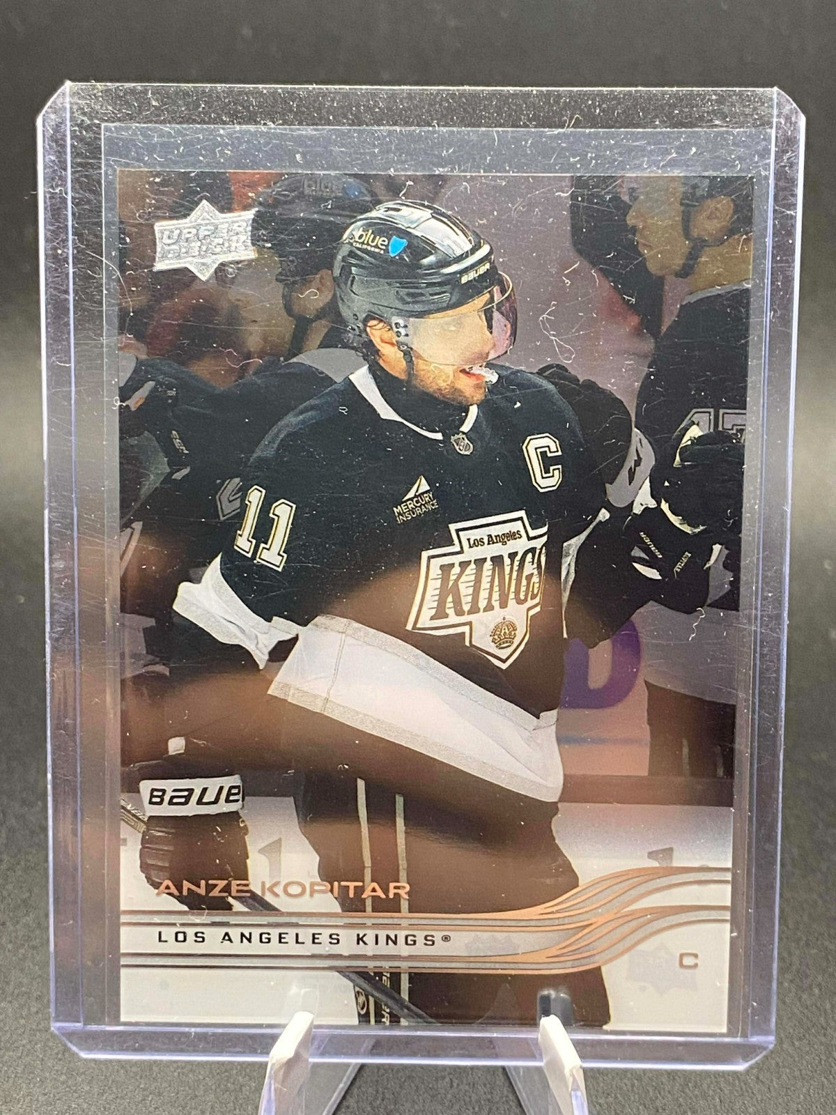 2025-26 Upper Deck Clear Cut Anze Kopitar #77