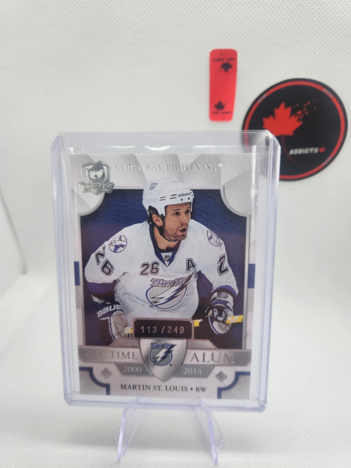 2020-21 UD The Cup All-Time Alum #/249 Martin St. Louis #ATA-MS HOF