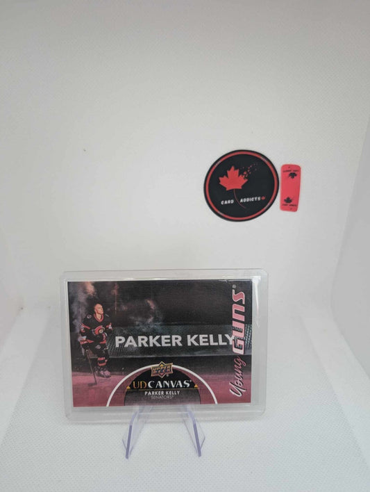 2021-22 Upper Deck Series 2 UD Canvas Young Guns Parker Kelly #C218 Senators