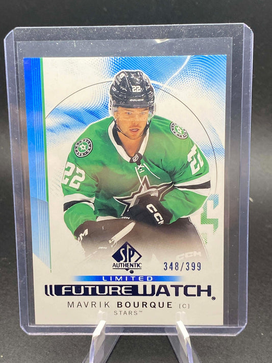 Mavrik Bourque 2024-25 SP Authentic Future Watch Limited Blue #/399