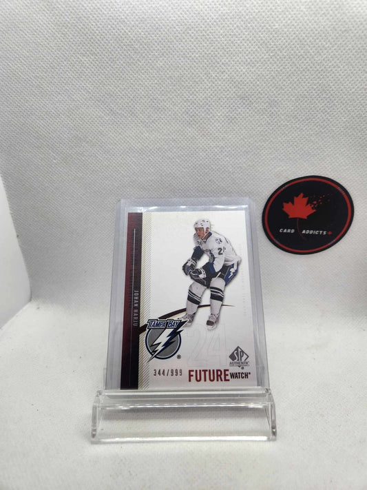 2010-11 SP Authentic Future Watch Rookie Johan Harju Tampa Bay Lightning /999