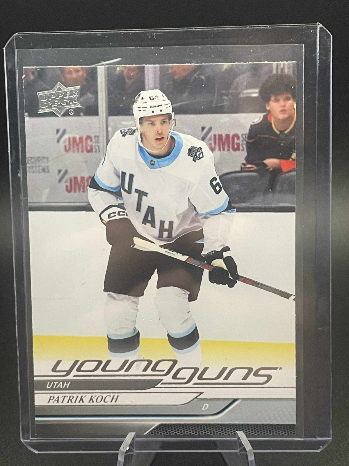 2024-25 Upper Deck Series 2 PATRICK KOCH Young Guns RC #453 Utah Hockey Club