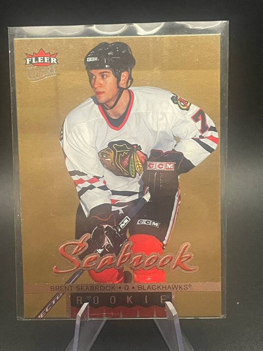 2005-06 Fleer Ultra Gold #209 Brent Seabrook Rc Rookie