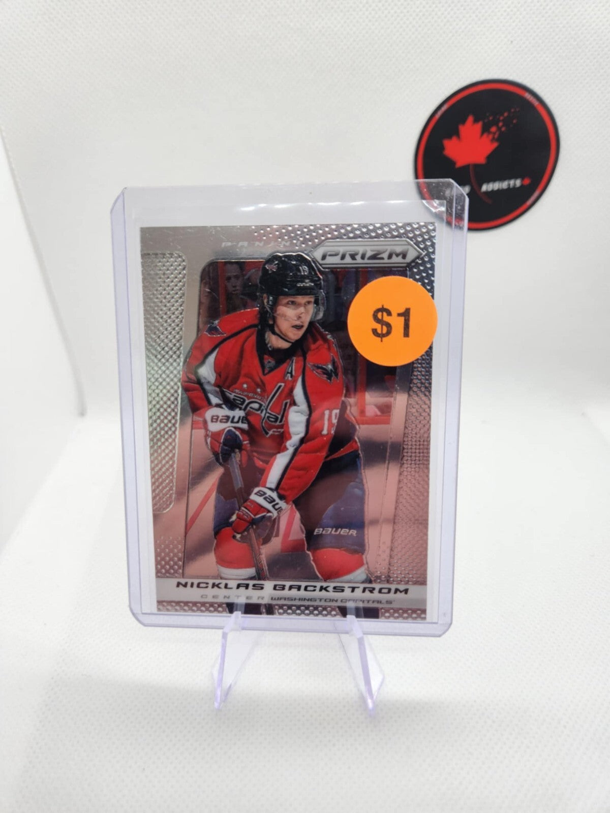 Nicklas Backstrom 2013-14 Panini Prizm Card #104