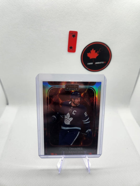 John Tavares OPC Platinum Hot Magma /499