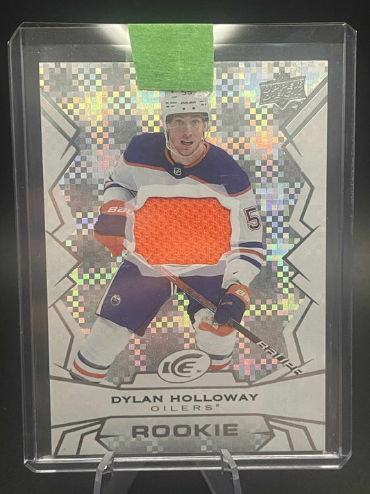 2022-23 UD Ice Rookie Jersey DYLAN HOLLOWAY Card# 101