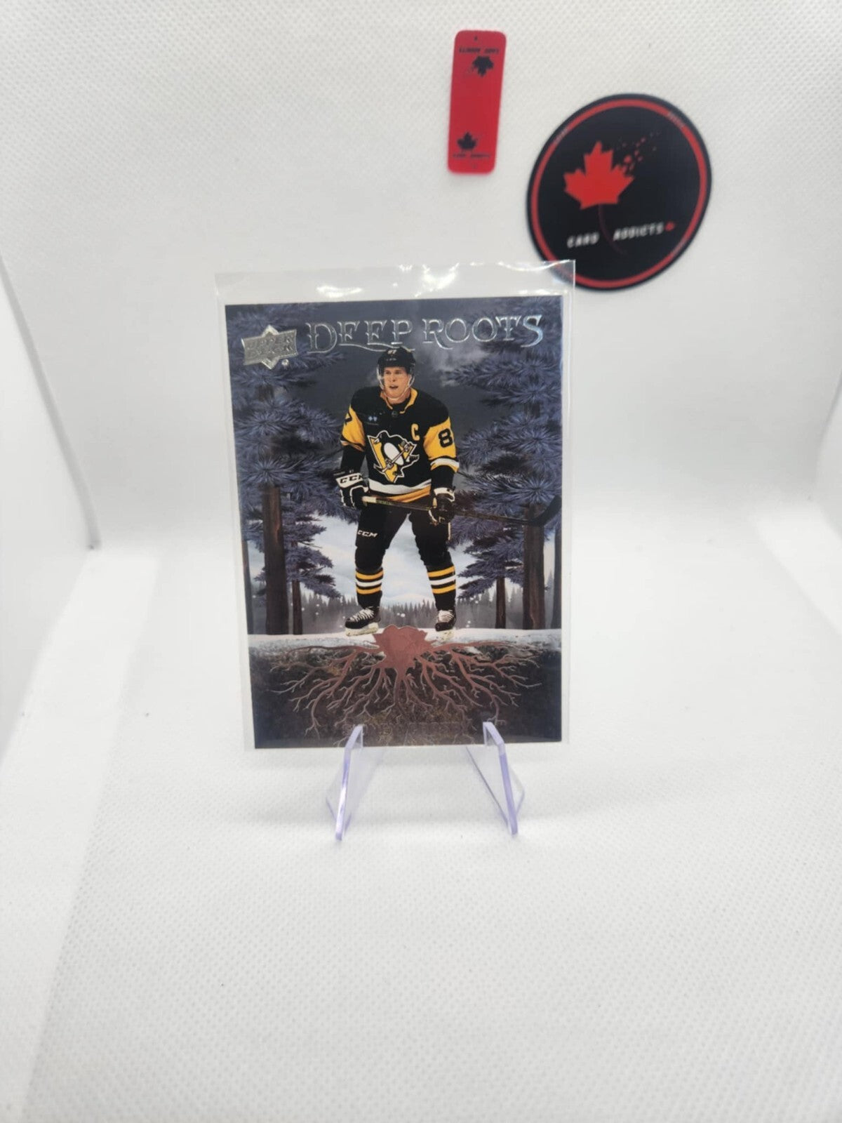 2023-24 Upper Deck Deep Roots Sidney Crosby Pittsburgh Penguins #DR-17