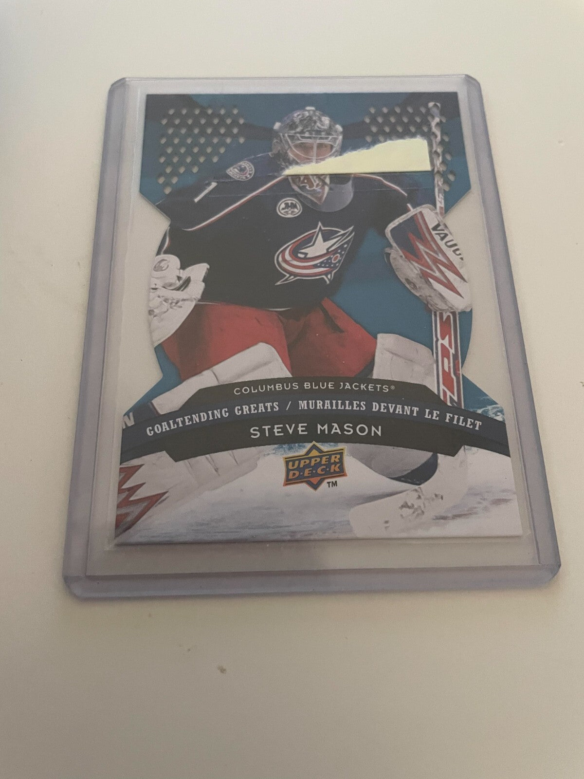 Steve Mason - 2009-10 Upper Deck McDonald's - Goaltending Greats REF IJ