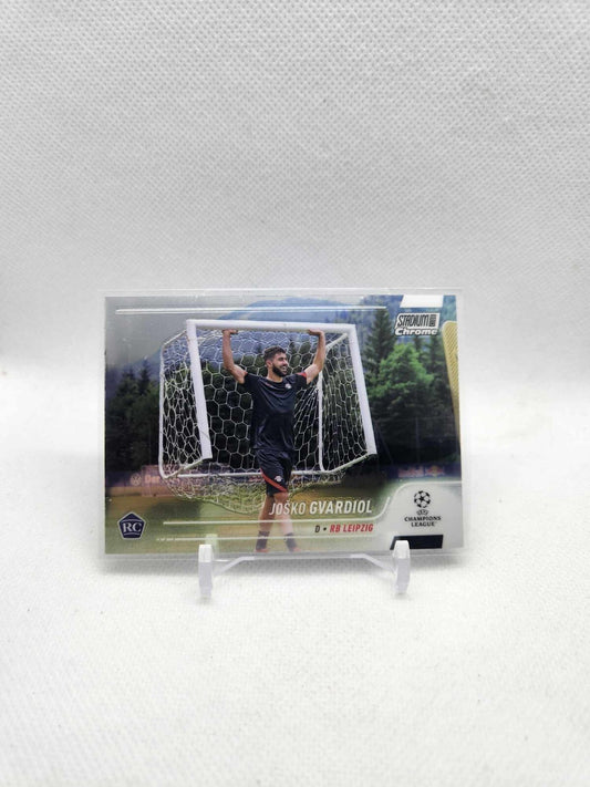 2021-22 Topps Stadium Club Chrome UEFA Josko Gvardiol Rookie RC #67