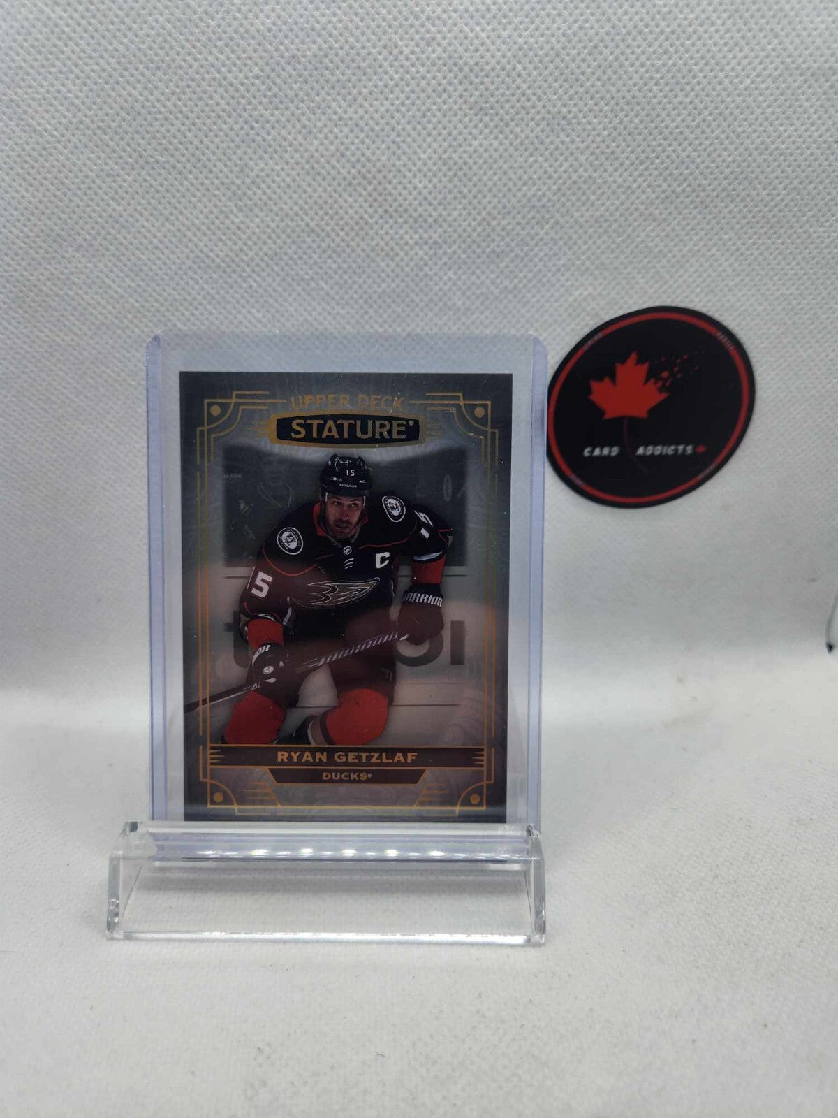 2022-23 Upper Deck Stature Ryan Getzlaf #24 Anaheim Ducks