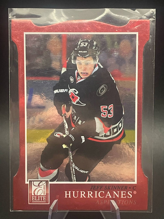 2011-12 Panini Elite Jeff Skinner Aspirations Die Cut Red Oilers