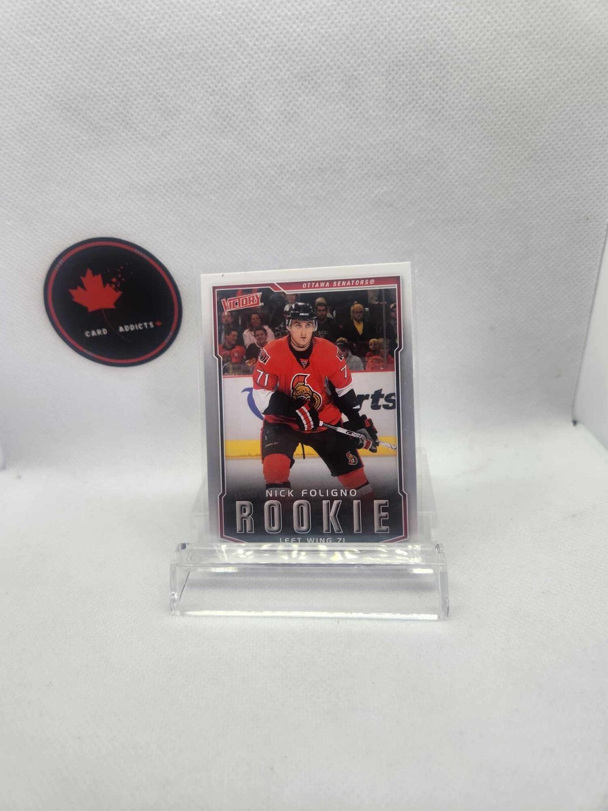 2007-08 UD Upper Deck Victory Rookie Nick Foligno RC