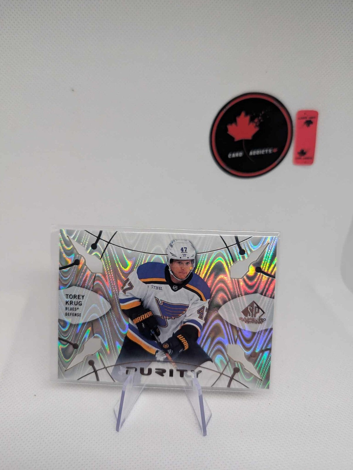 Maxime Lajoie Rookie Jersey Red Upper Deck SPX 2018/19 #R-ML Hurricanes