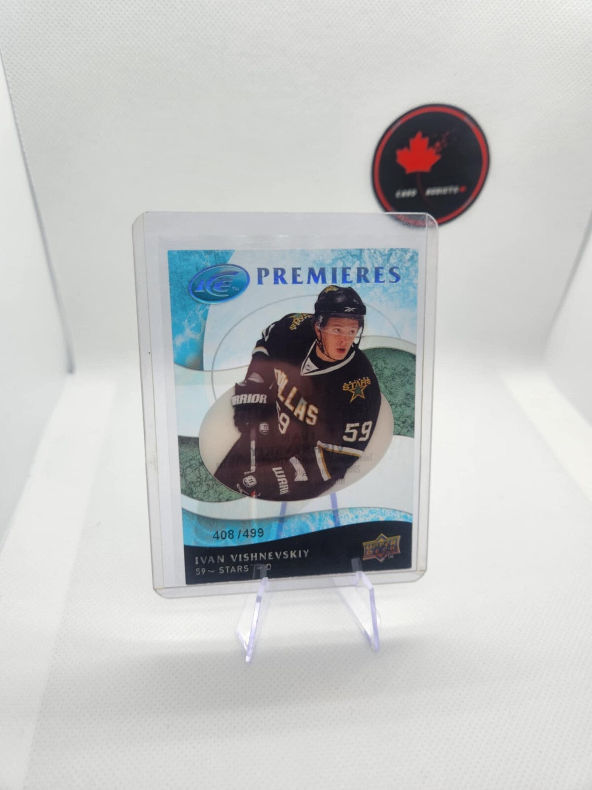 2009-10 Upper Deck Ice Premieres Ivan Vishnevskiy Rookie /499 #150 Dallas Stars
