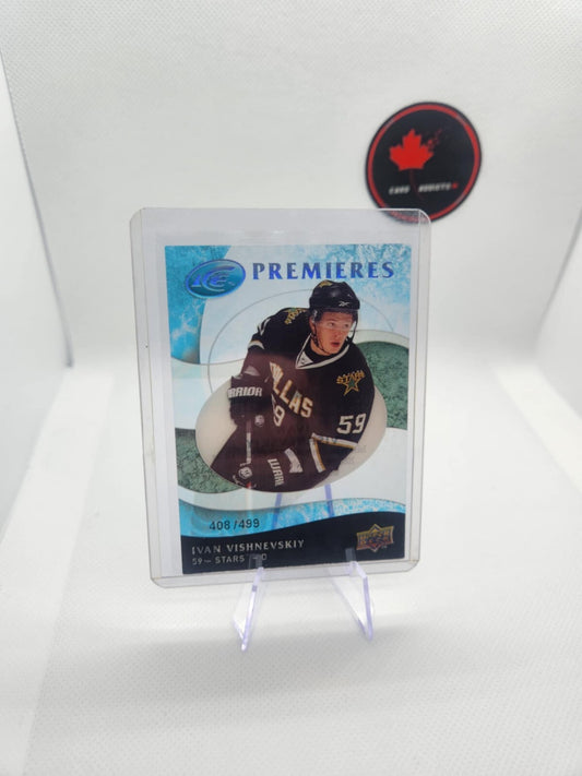 2009-10 Upper Deck Ice Premieres Ivan Vishnevskiy Rookie /499 #150 Dallas Stars