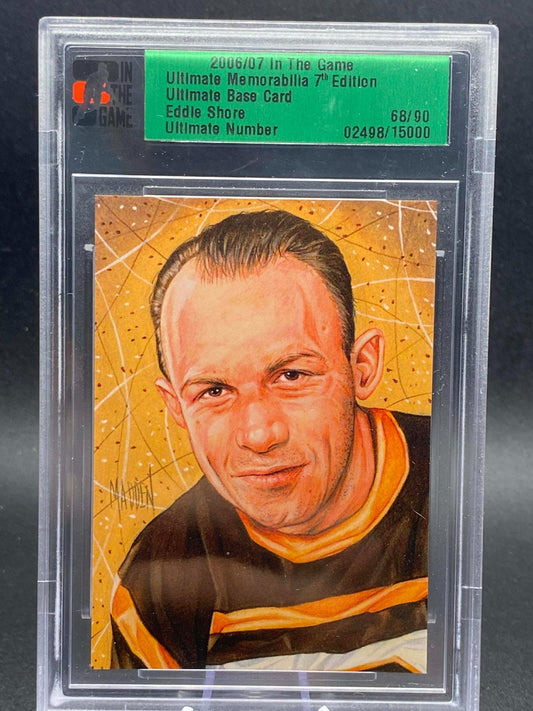 2006 IN THE GAME ULTIMATE MEMORABILIA EDDIE SHORE BASE CARD /90