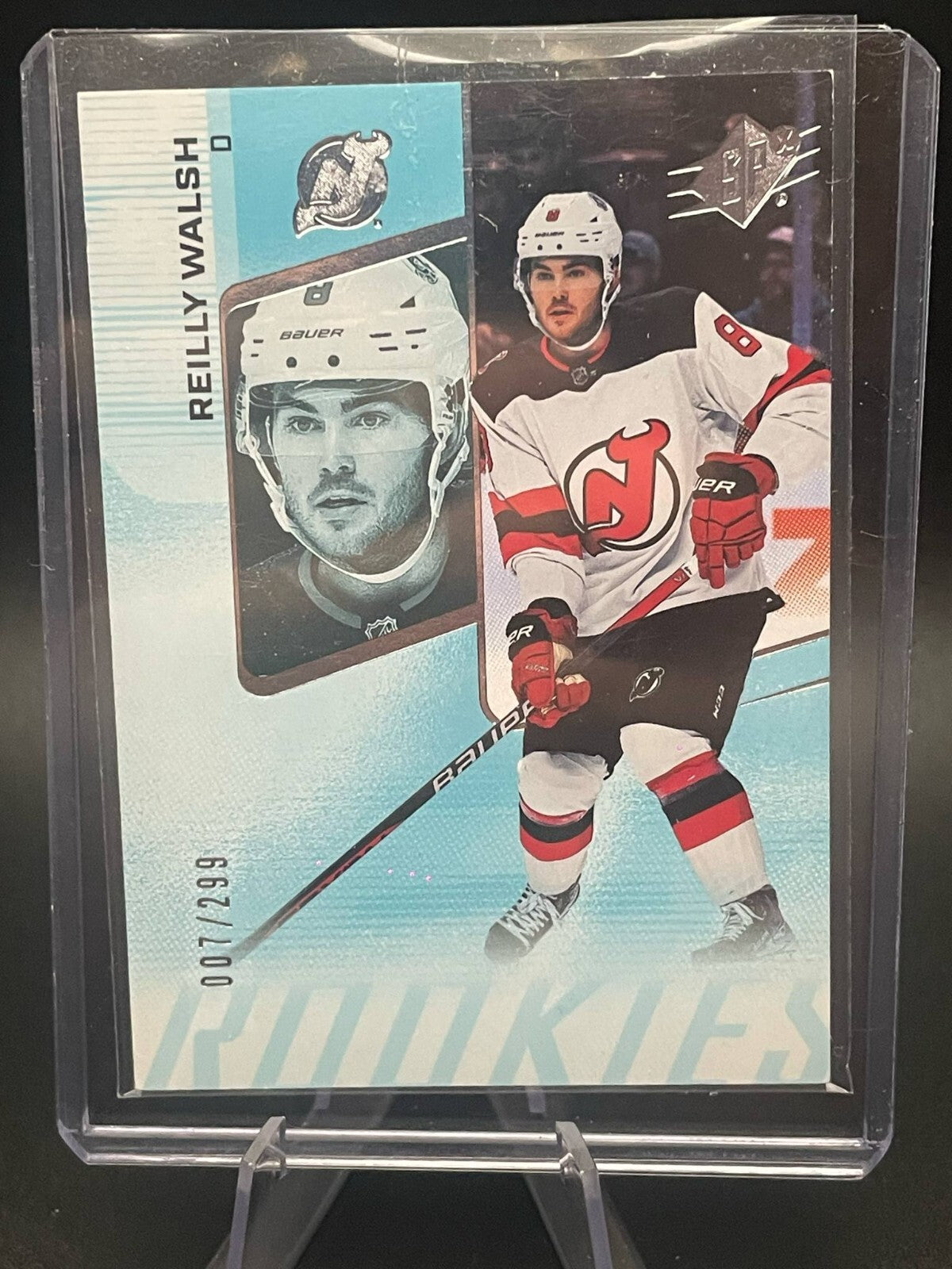 2022-23 SPx Reilly Walsh RC 134/299 Devils #106
