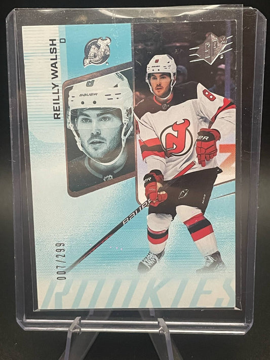 2022-23 SPx Reilly Walsh RC 134/299 Devils #106