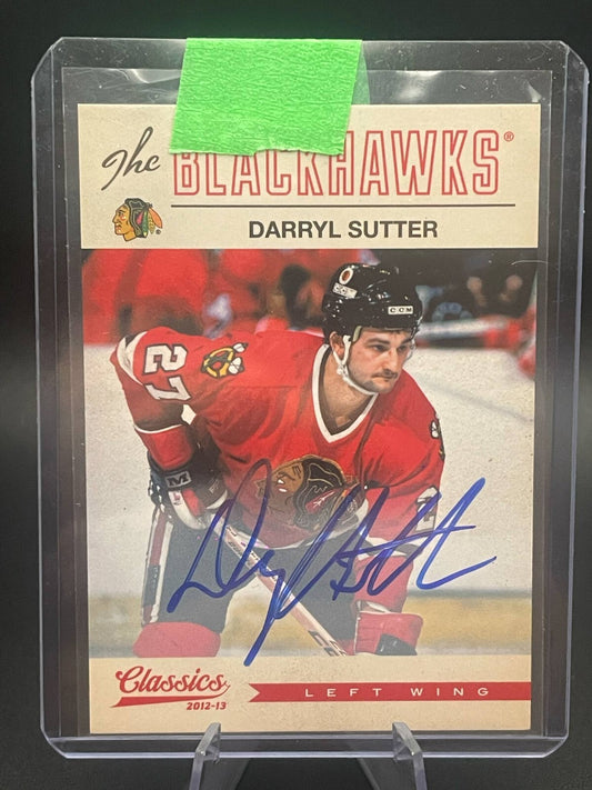 2012-13 Panini Classics Signatures Darryl Sutter Auto #182