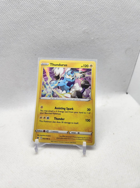 Chilling Reign Holo Thundurus /198 Rare Pokemon Card